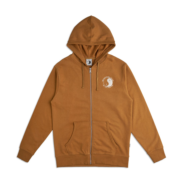 T&C Surf Designs OG Full Zip Hooded Fleece - Ochre