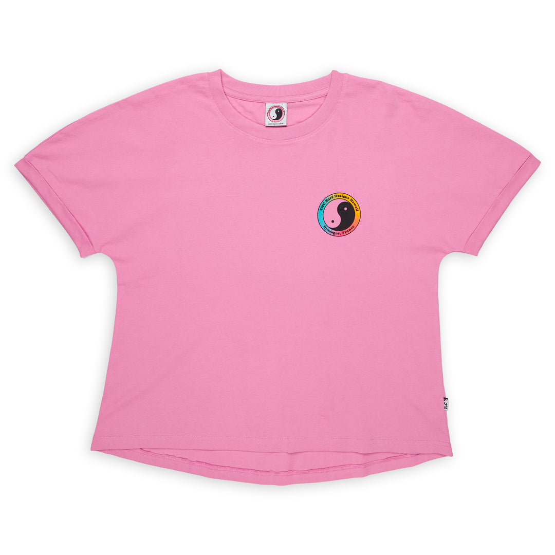 T&C Surf Designs Pearl Destination Hossegor S/S Tee Women - Rose Multico