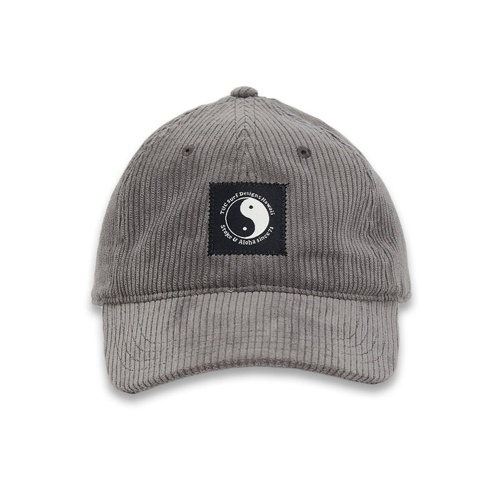 T&C Surf Designs OG Cord Dad Cap- Dark Grey