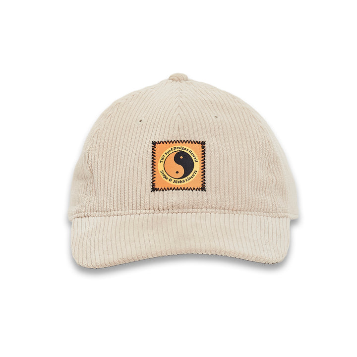 T&C Surf Designs OG Cord Dad Cap- Stone