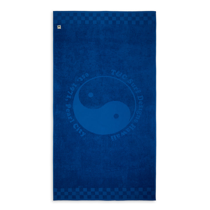 T&C Surf Designs OG Jaccard Towel- Electric Blue