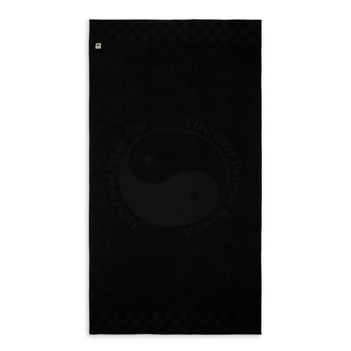 T&C Surf Designs OG Jaccard Towel- Black