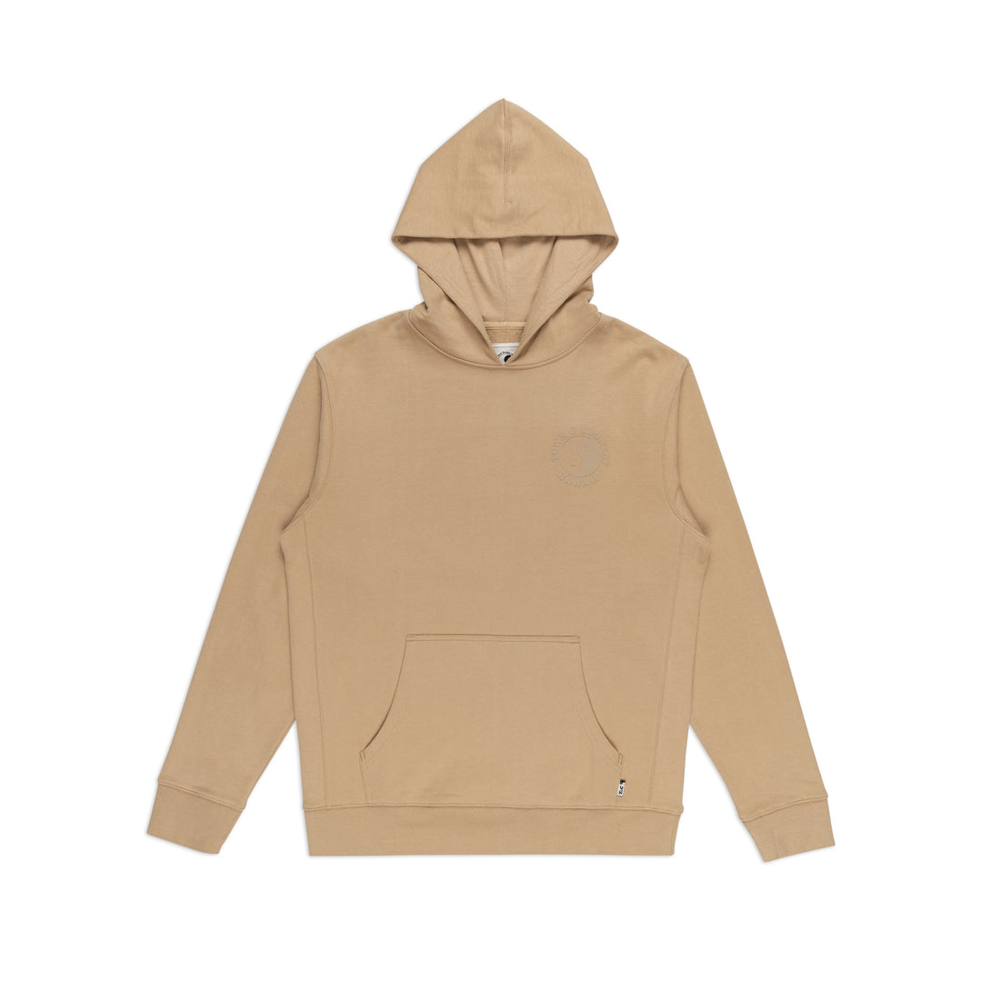 T&C Surf Designs YY Embossed Hooded Fleece - Sand