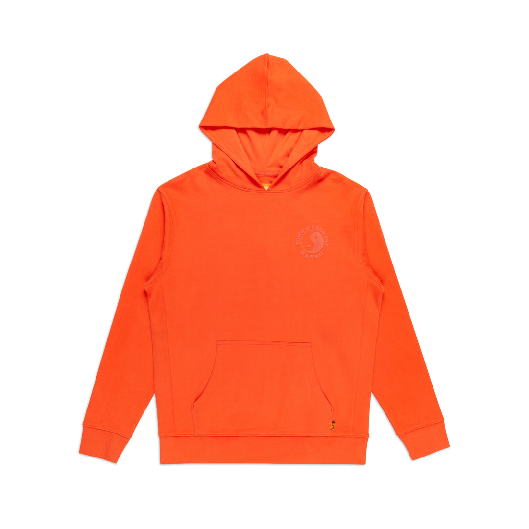 T&C Surf Designs YY Embossed Hooded Fleece - Tangerine