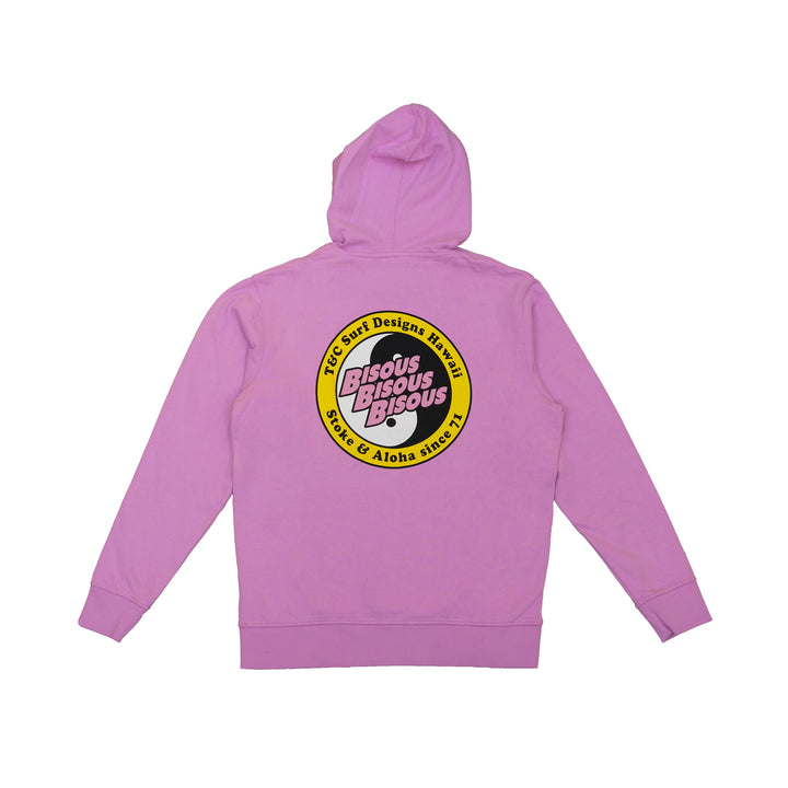 Bisous x T&C Hooded Fleece - Rose