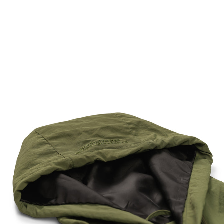 T&C Surf Designs Hooded Coach Jacket - Bright Military