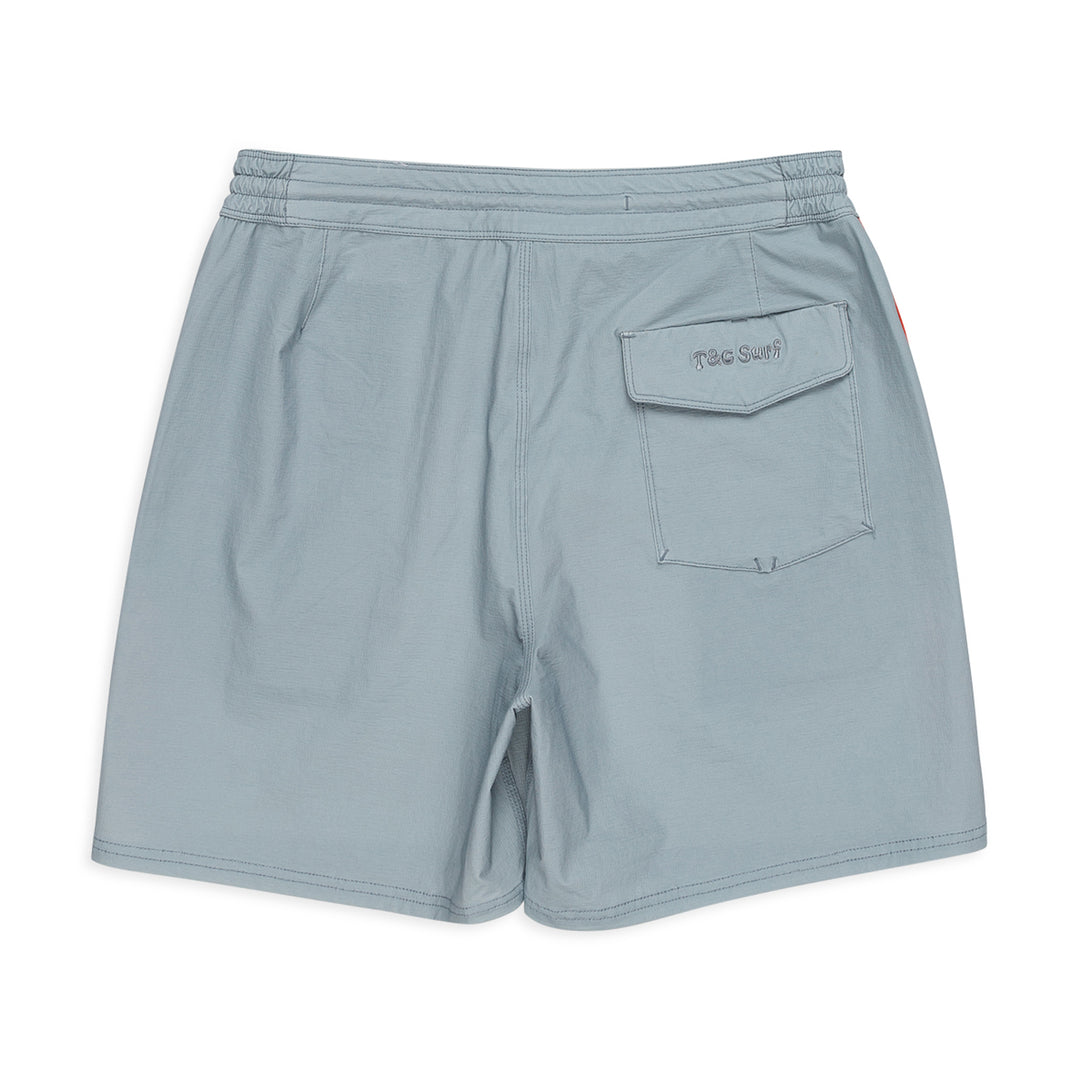 T&C Surf Designs Easy Fit 17,5"  Beach Short - Slate Blue