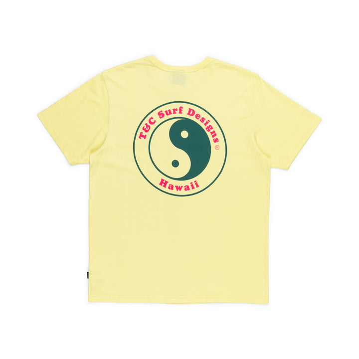 T&C Surf Designs YY Logo S/S Tee - Washed Citrus