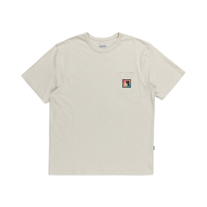 T&C Surf Designs OG Pocket S/S Tee - Fade Grey