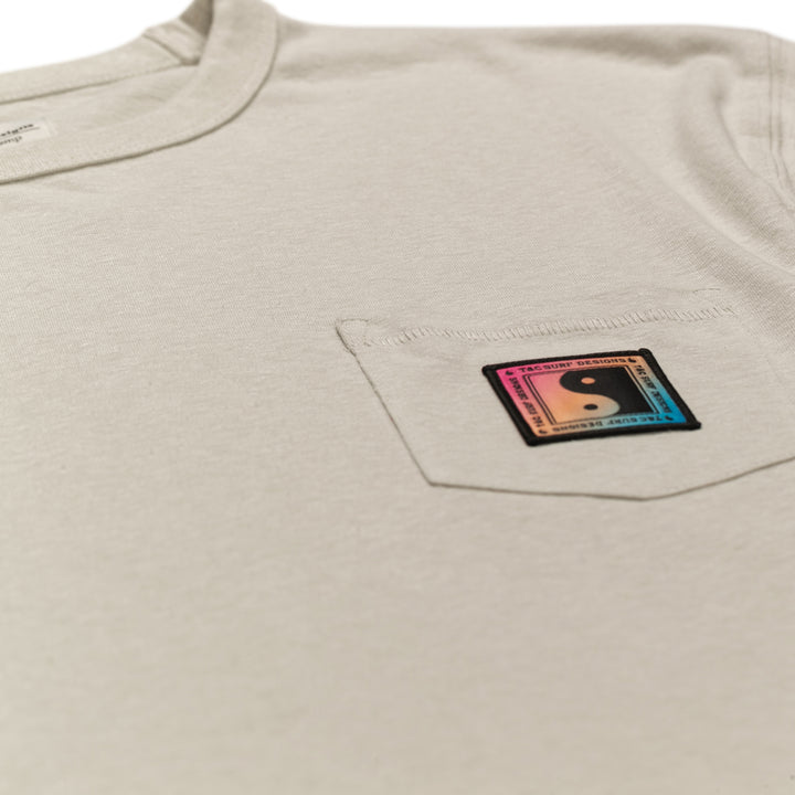 T&C Surf Designs OG Pocket S/S Tee - Fade Grey