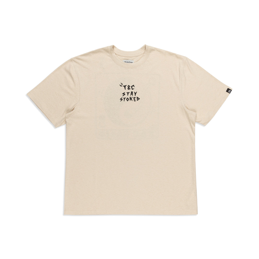 T&C Surf Designs Kenny Flash S/S Tee - Natural