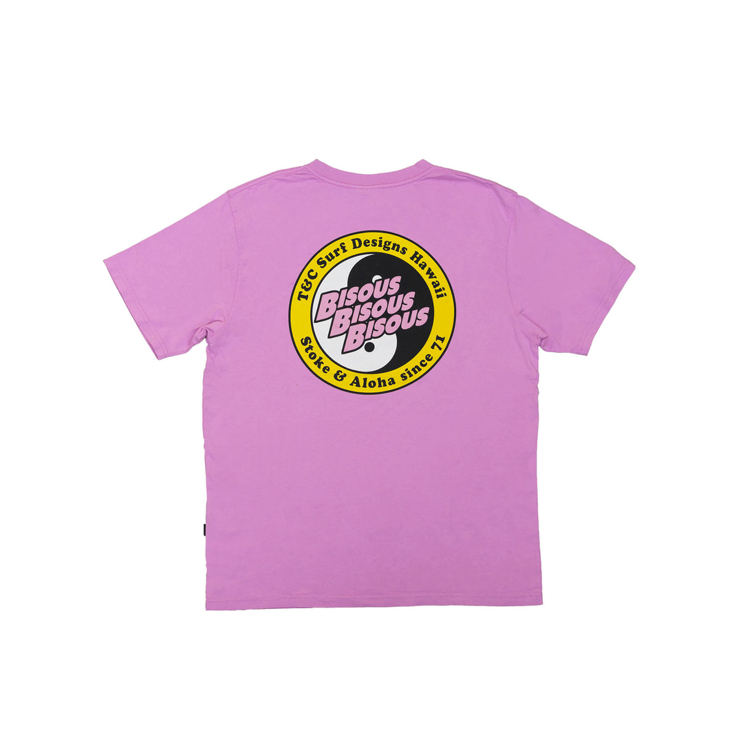 Bisous SS x T&C Tee - Rose