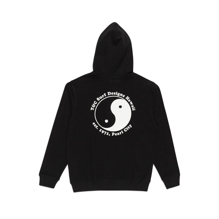 T&C Surf Designs OG Full Zip Hooded Fleece - Black