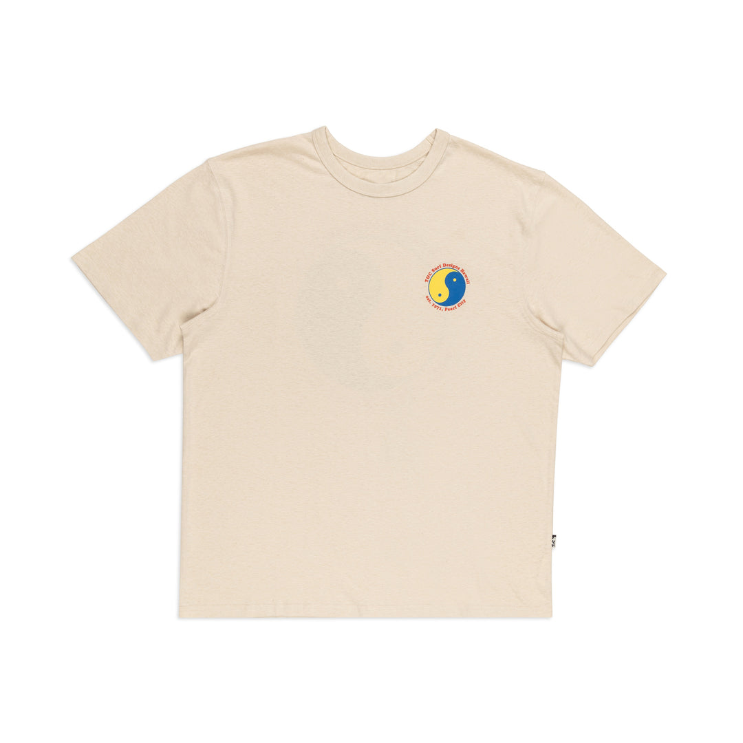 T&C Surf Designs OG Logo Tee - Natural