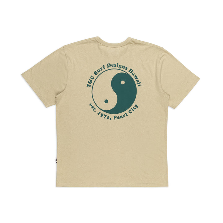 T&C Surf Designs OG Logo Tee - Used Sage