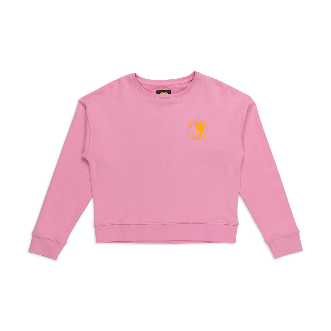 T&C Surf Designs Women YY Crew Fleece - Rose