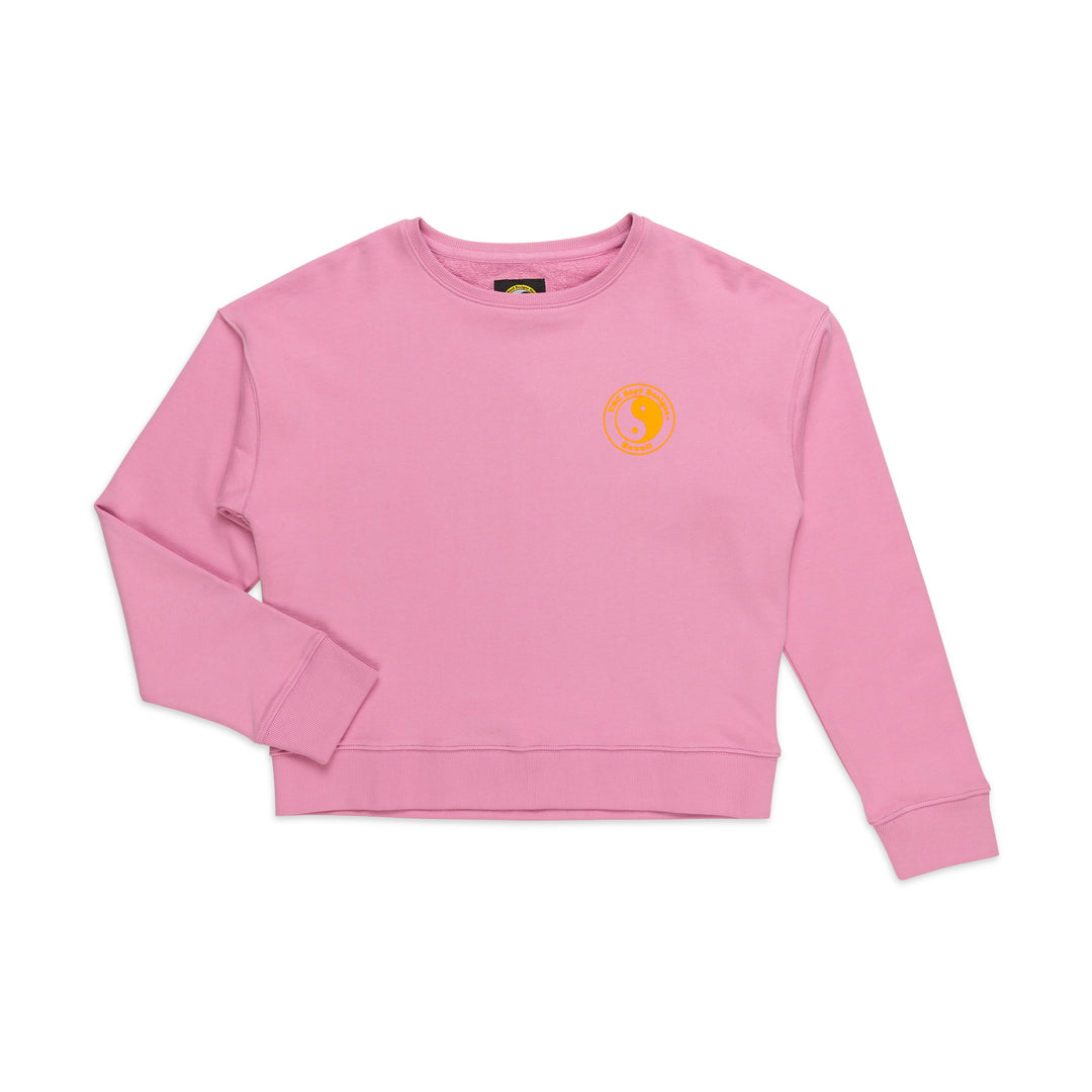 T&C Surf Designs Women YY Crew Fleece - Rose