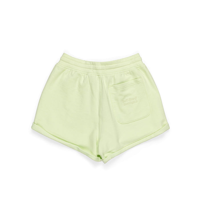 T&C Surf Designs Women YY Fleece Short- Lime Cream