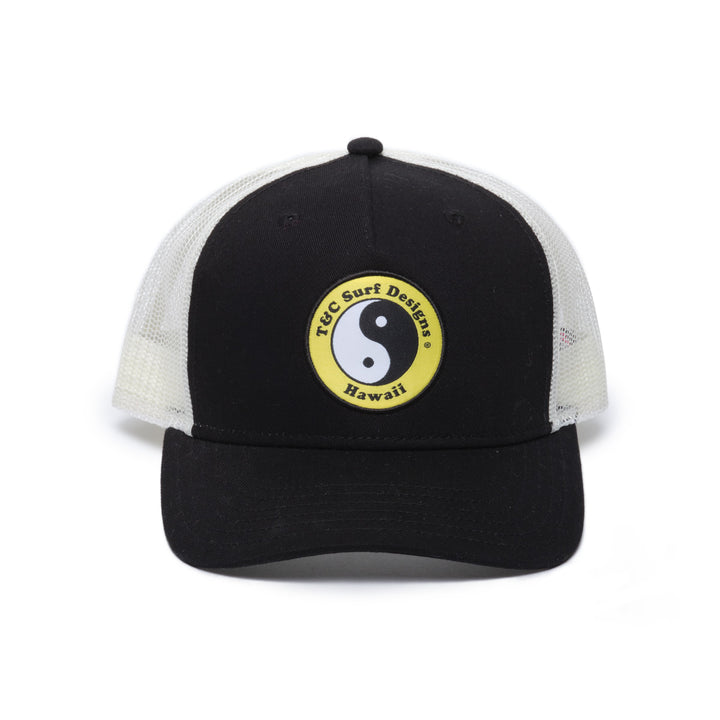 YY Trucker Cap - Black White Yellow